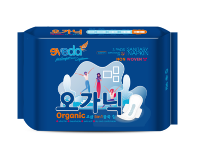 BĂNG VỆ SINH EVEDA ORGANIC ĐÊM CÓ CÁNH - 3 MIẾNG
