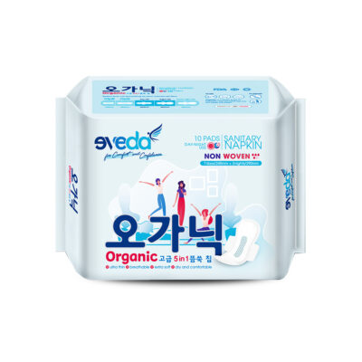 BĂNG VỆ SINH EVEDA ORGANIC DÙNG NGÀY VÀ ĐÊM - 10 MIẾNG